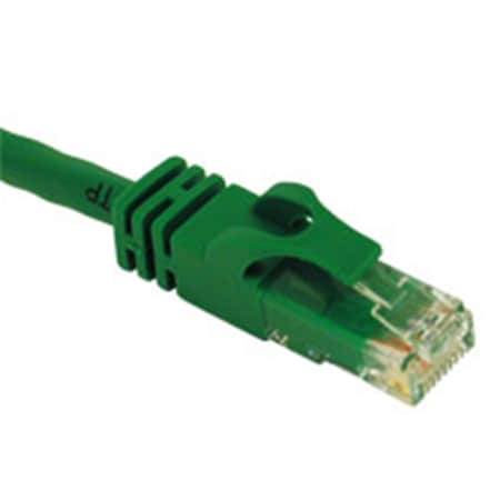 Fasttrack 14ft CAT 6 550Mhz SNAGLESS PATCH CABLE GREEN FA56611